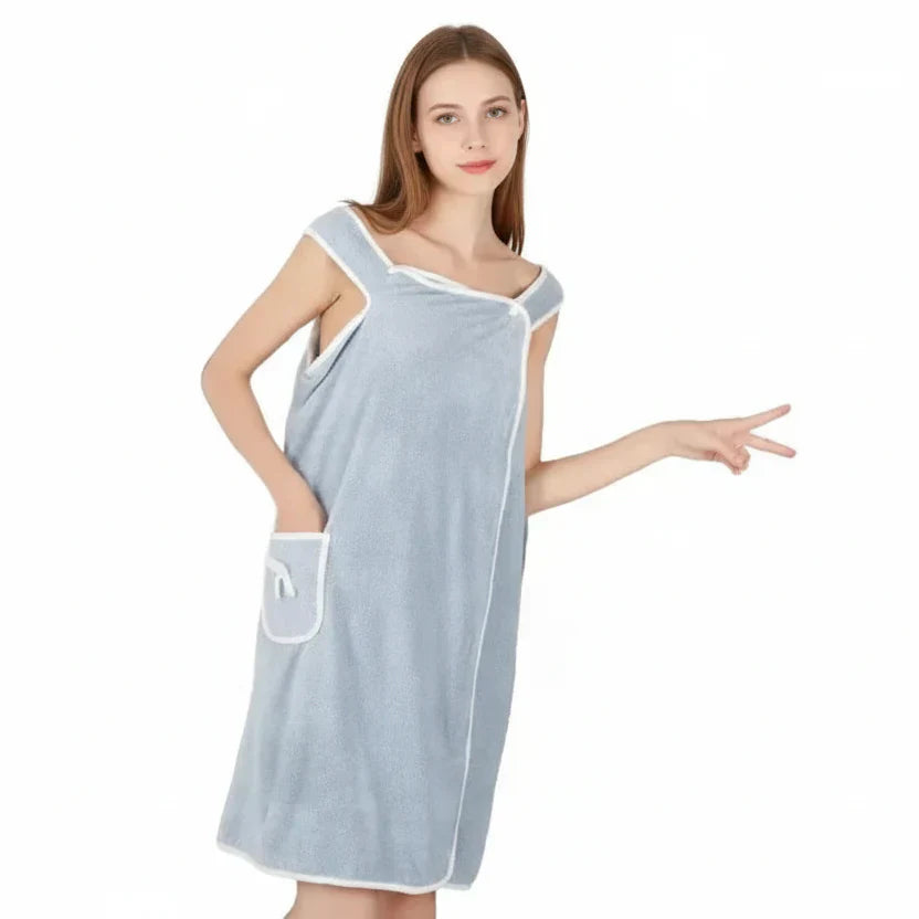 The AquaFlex Portable Women's Bath Towel Quick Drying
