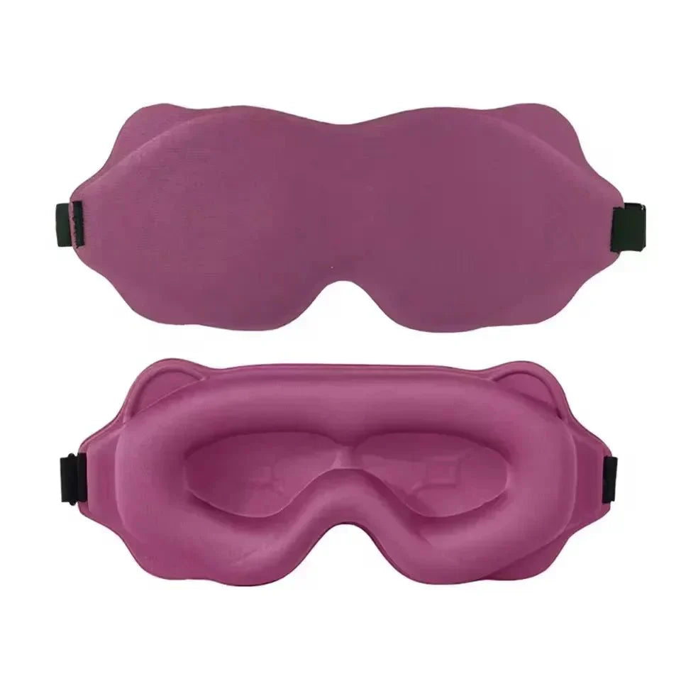NoctiShade 6D Light Blocking Memory Foam Sleep Mask For Deep Sleep