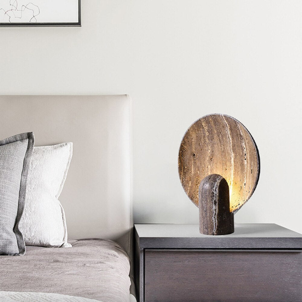 NovaLux Resin Bordlampe til Moderne Retro Stemning