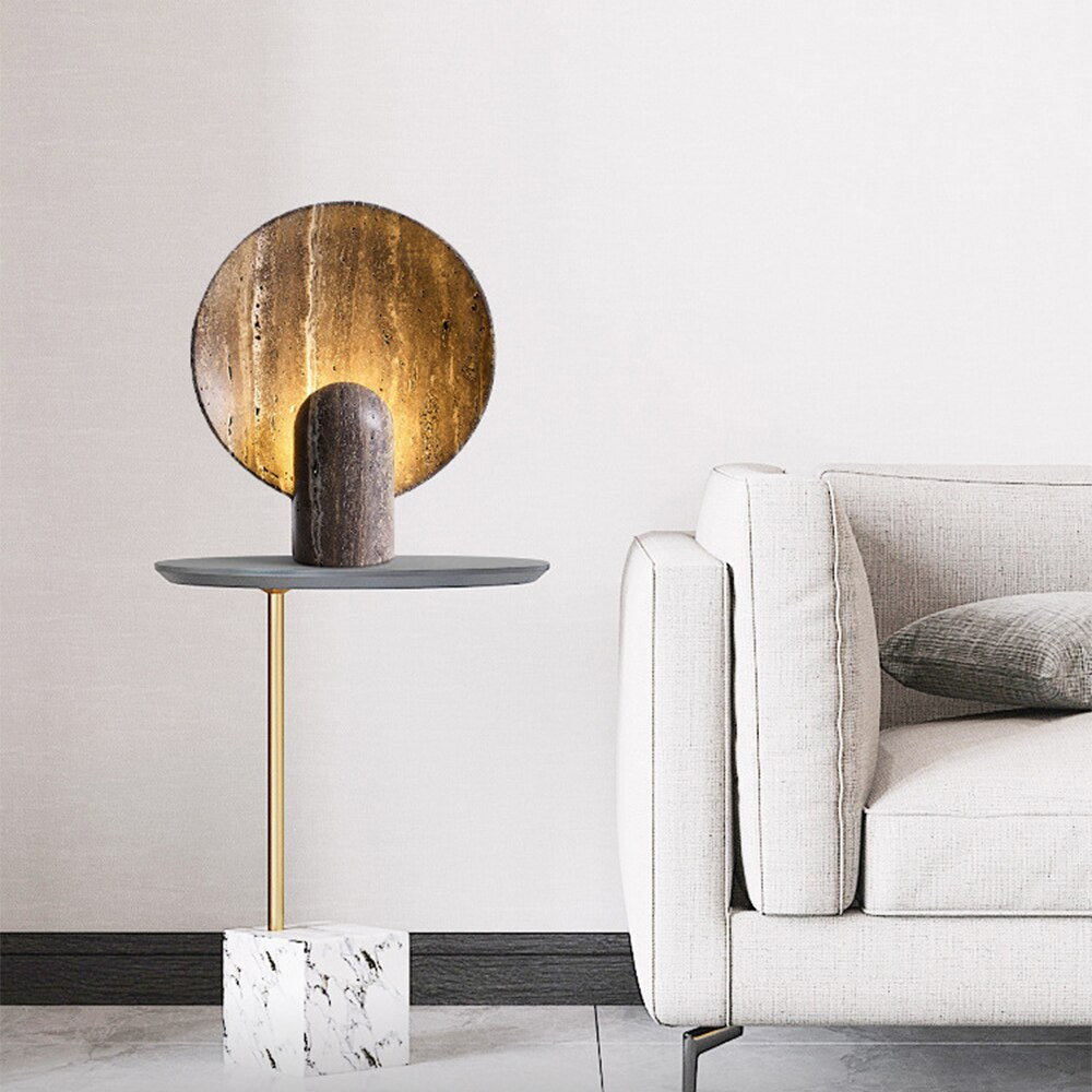 NovaLux Resin Bordlampe til Moderne Retro Stemning