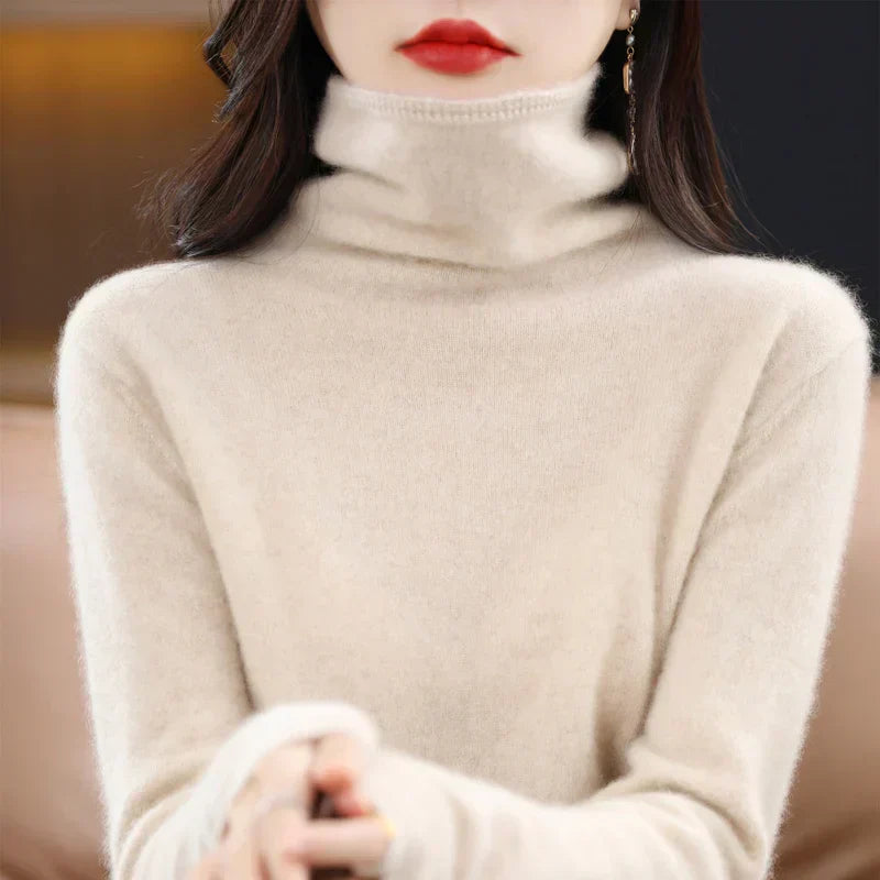 Amelia Women's 100 Percent Merino Wool Pullover Sweater