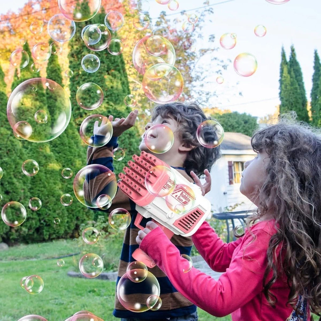 AeroBubble Battery Free Bubble Toy For Endless Bubbling Fun