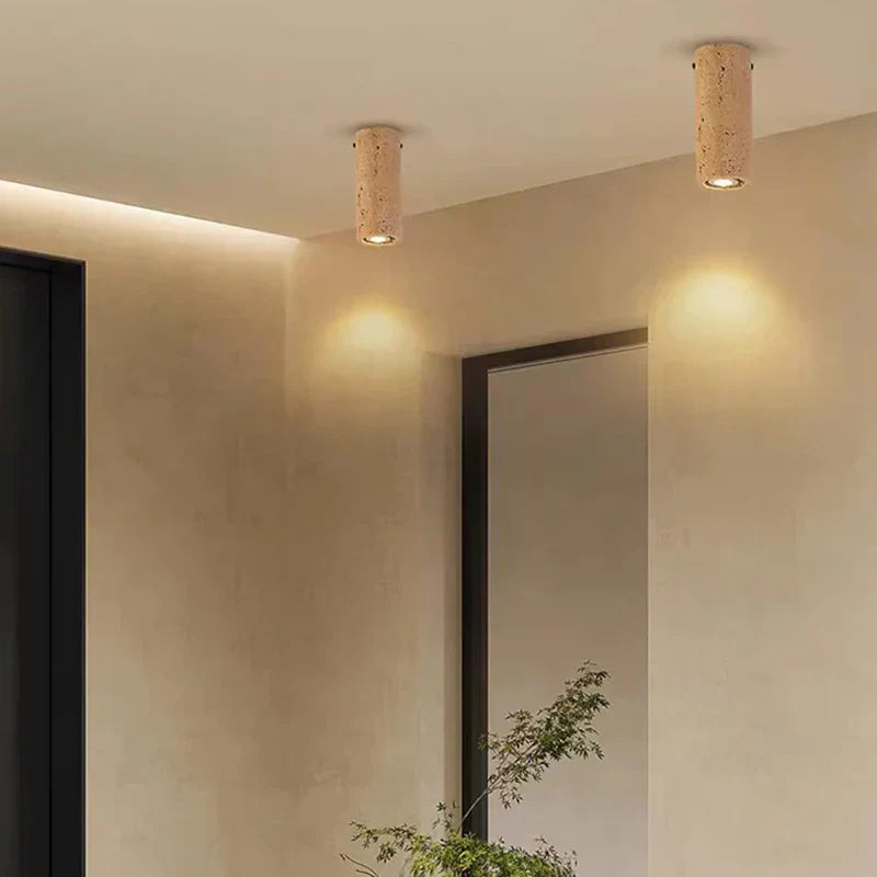 AstraStone Lampa z LED kamene s průřezem E27