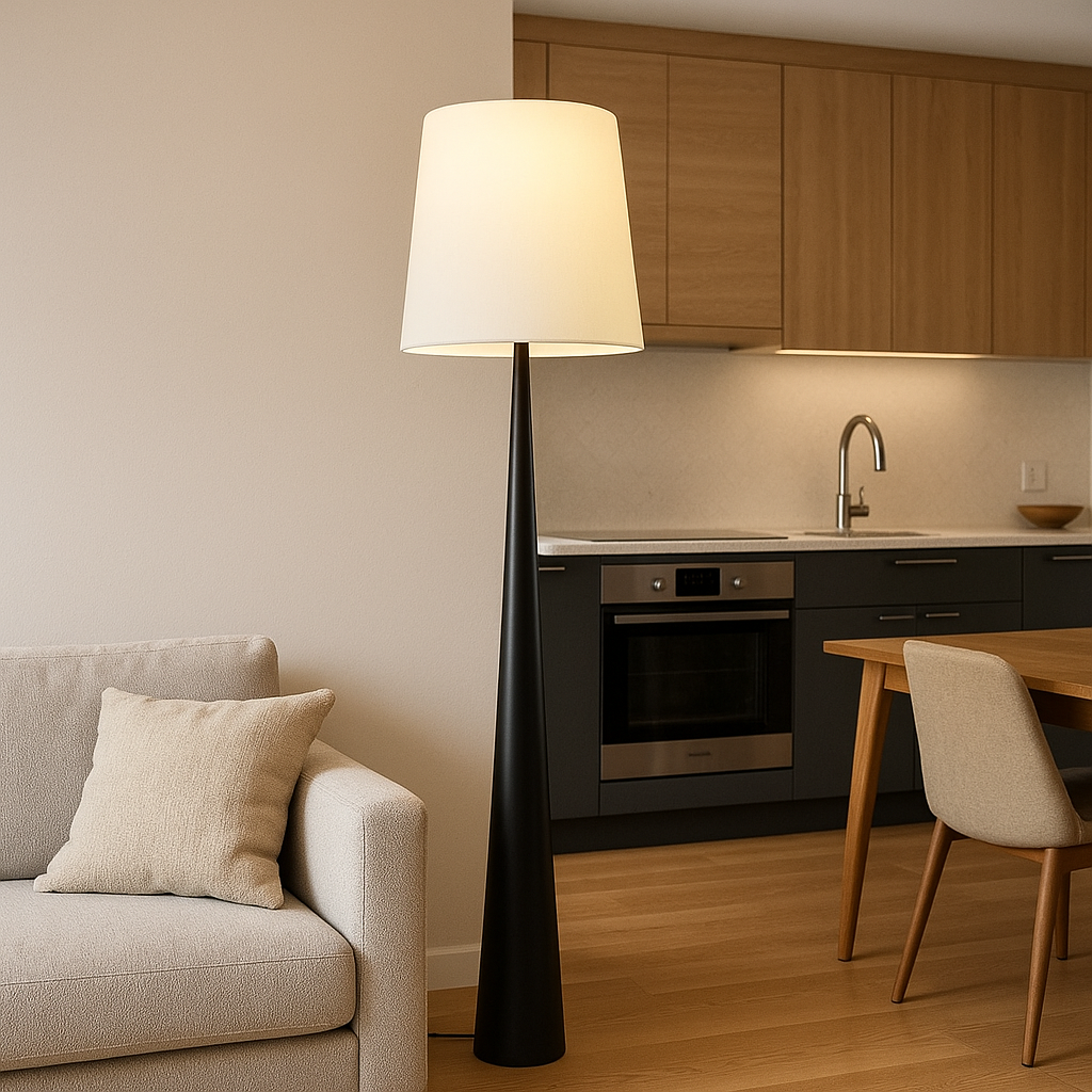 NovaLux Floor Lamp For Cozy Living Room With LED Bulb Eco Design