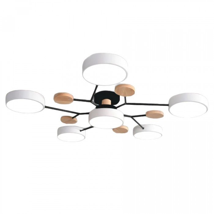 Rozvětvené Nordic LED stropní svítidlo ve skandinávském stylu