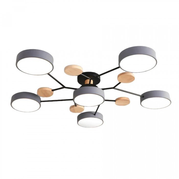Rozvětvené Nordic LED stropní svítidlo ve skandinávském stylu