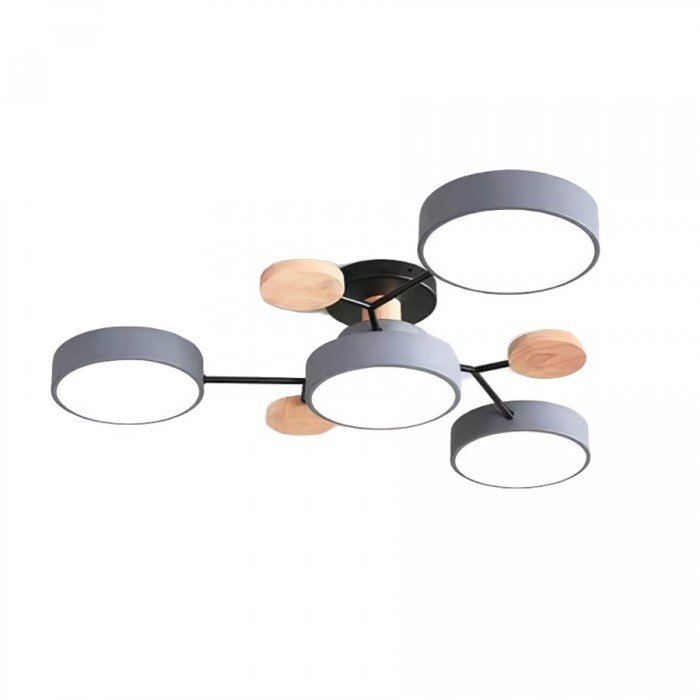Rozvětvené Nordic LED stropní svítidlo ve skandinávském stylu