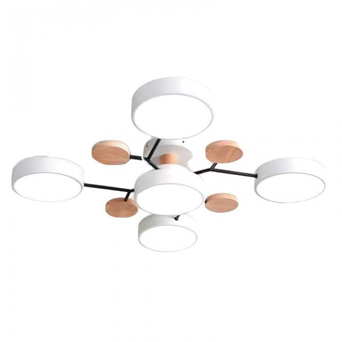 Rozvětvené Nordic LED stropní svítidlo ve skandinávském stylu