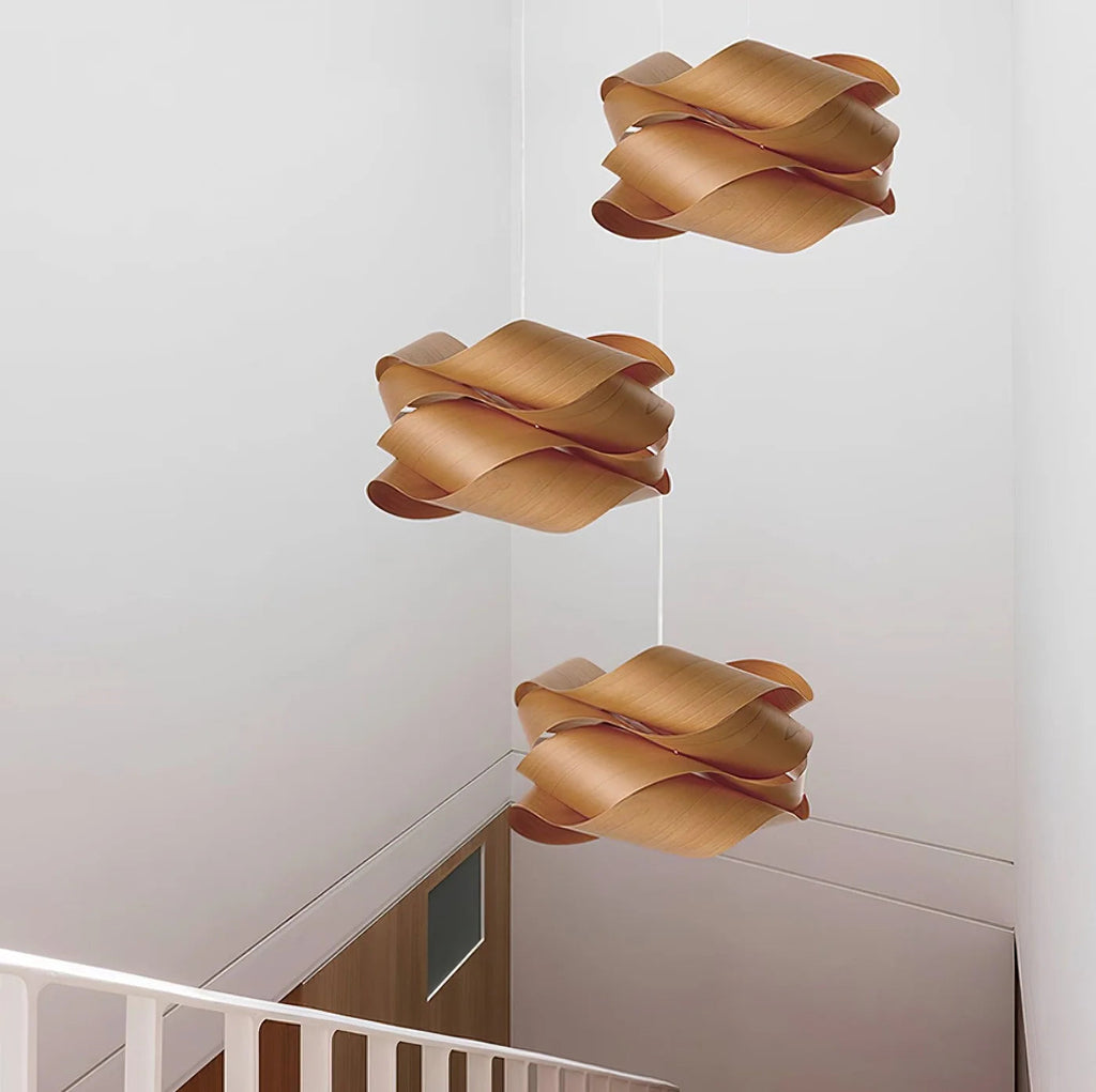 Nordic Wooden Pendant Lamp