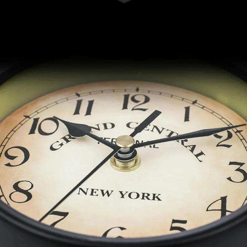 RetroTime Vintage Dual Sided Wall Clock Classic Timepiece For Your Wall