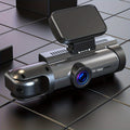 1080P WiFi Dual Dash Cam With Front and Interior IR Night Vision and Loop Recording | Fervei
