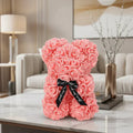 Eternal Rose Bear Handmade Rose Teddy With Preserved Blooms