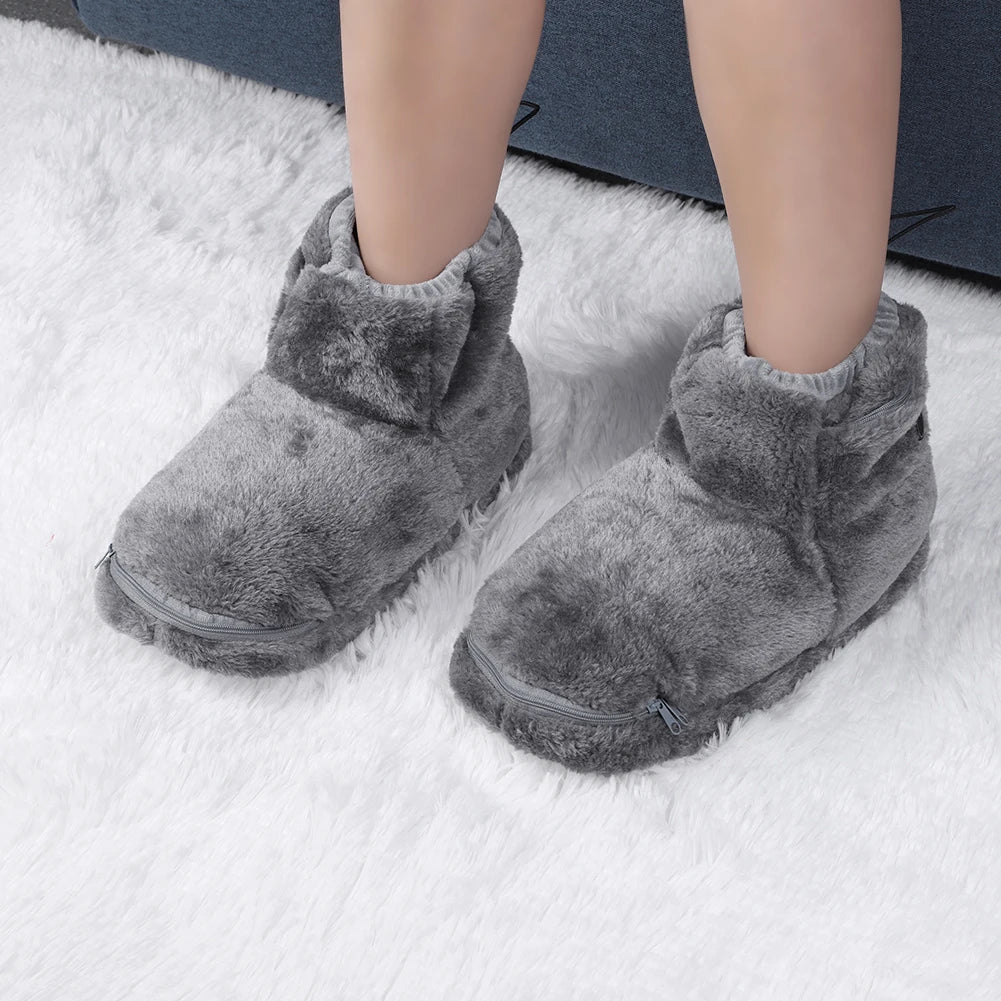 WarmFeet Cozy USB Heated Slippers For Cold Days And Cozy Comfort