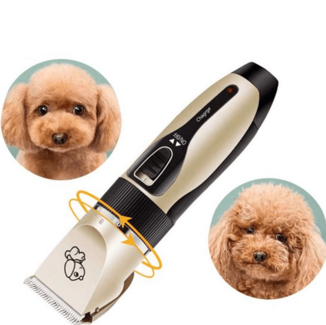 PawsPro Groomer: Professional Dog Trimmer With Brush for All Coat Types