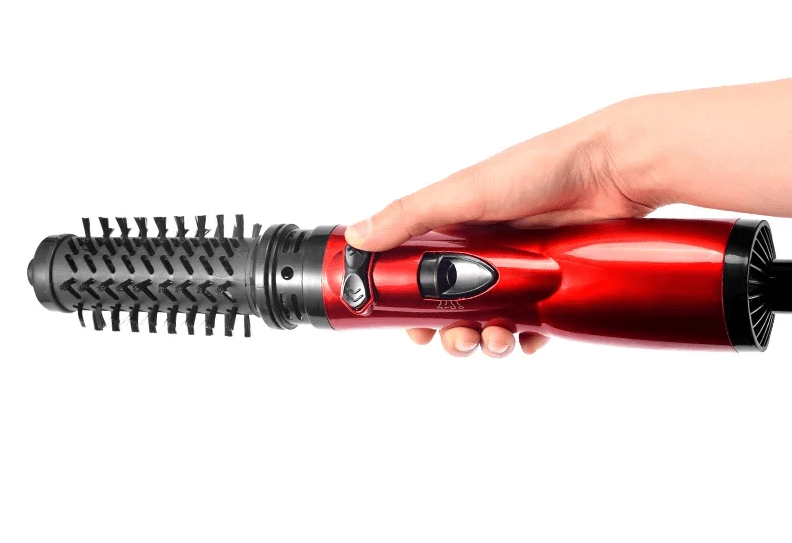 GlamNova 3-In-1 Electric Hair Styler With Hairdryer, Brush And Curling Iron