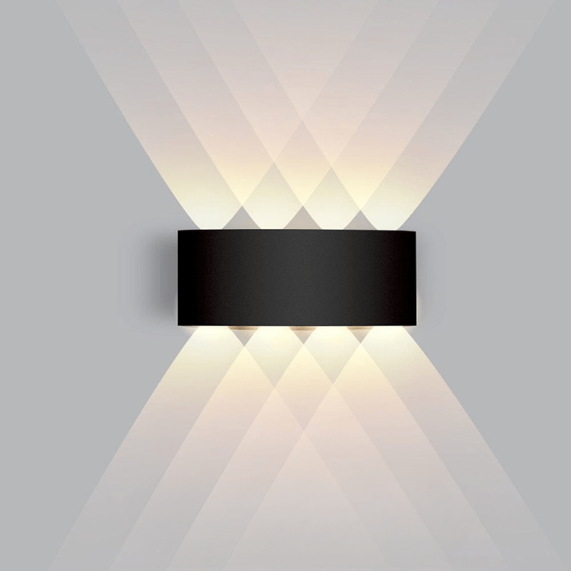 AquaNova Waterproof LED Outdoor Wall Light Elegant Energy Efficient Aluminum Fixture