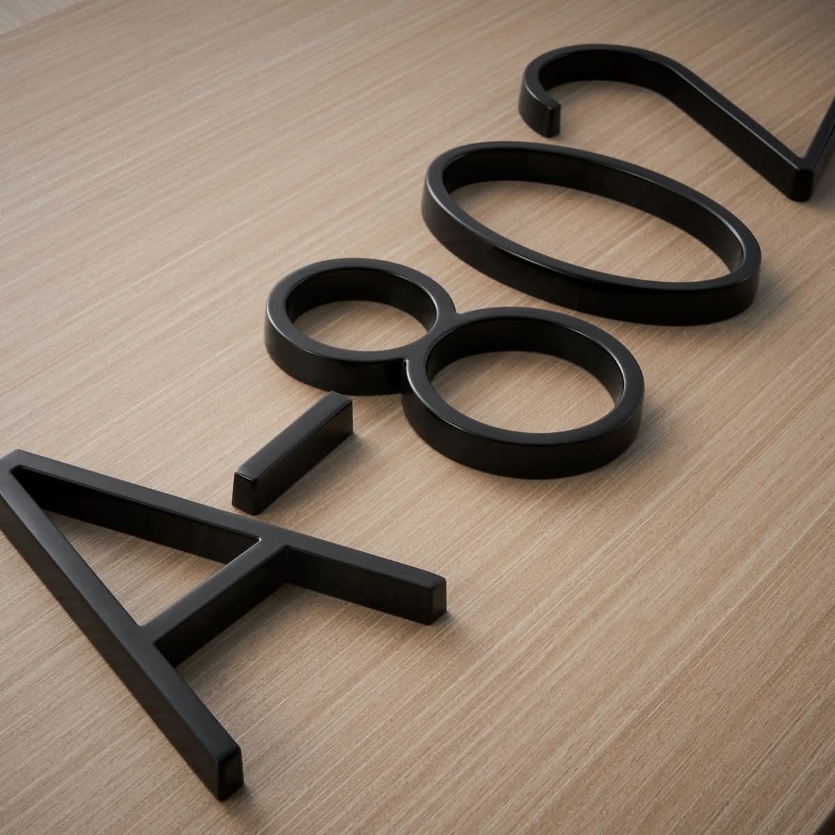 AstraSign Modern 3D House Numbers With Floating Effect For Stylish Facades