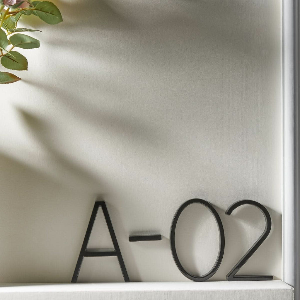 AstraSign Modern 3D House Numbers With Floating Effect For Stylish Facades