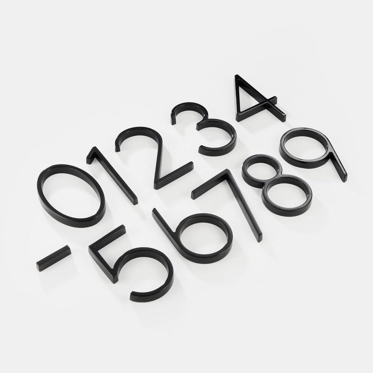 AstraSign Modern 3D House Numbers With Floating Effect For Stylish Facades