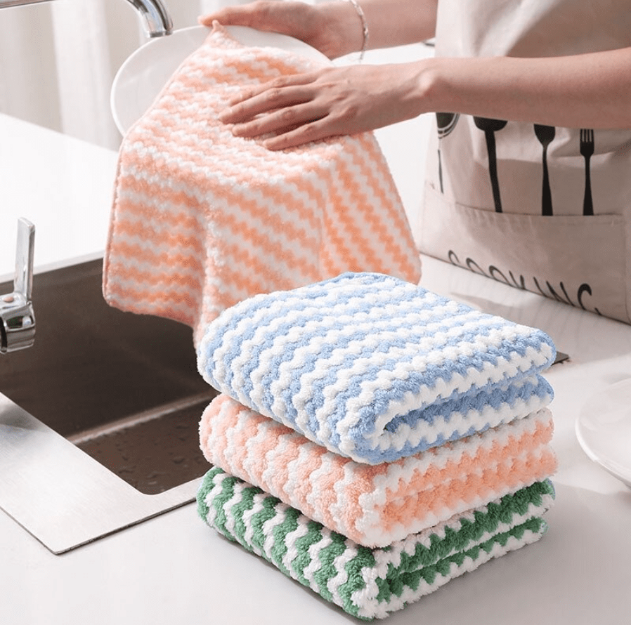 NovaWipe Microfibre Cloths From Coral Fleece For Streak Free Cleanliness