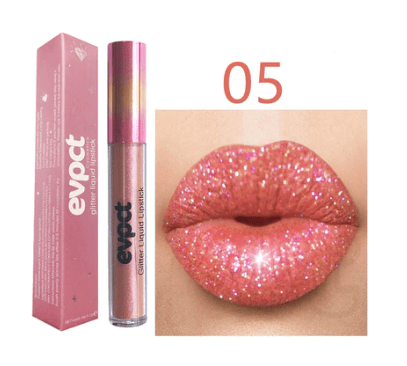 Aurora Lip Waterproof Glitter Lipstick With Long-Lasting Shine