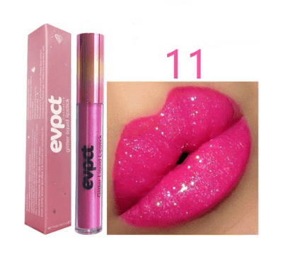 Aurora Lip Waterproof Glitter Lipstick With Long-Lasting Shine