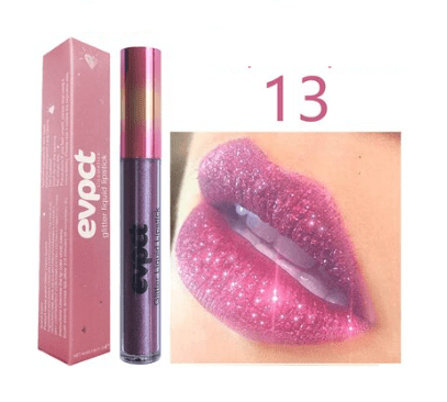 Aurora Lip Waterproof Glitter Lipstick With Long-Lasting Shine