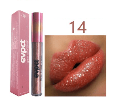 Aurora Lip Waterproof Glitter Lipstick With Long-Lasting Shine