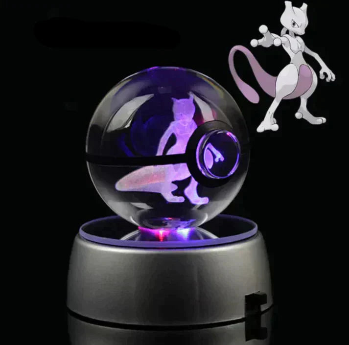 Pokie Bol Crystal Ball Nightlight for a Cozy Enchanted Space