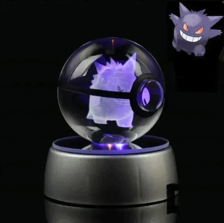 Pokie Bol Crystal Ball Nightlight for a Cozy Enchanted Space