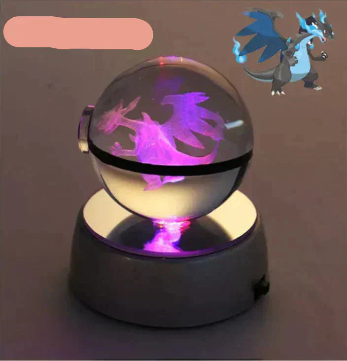 Pokie Bol Crystal Ball Nightlight for a Cozy Enchanted Space