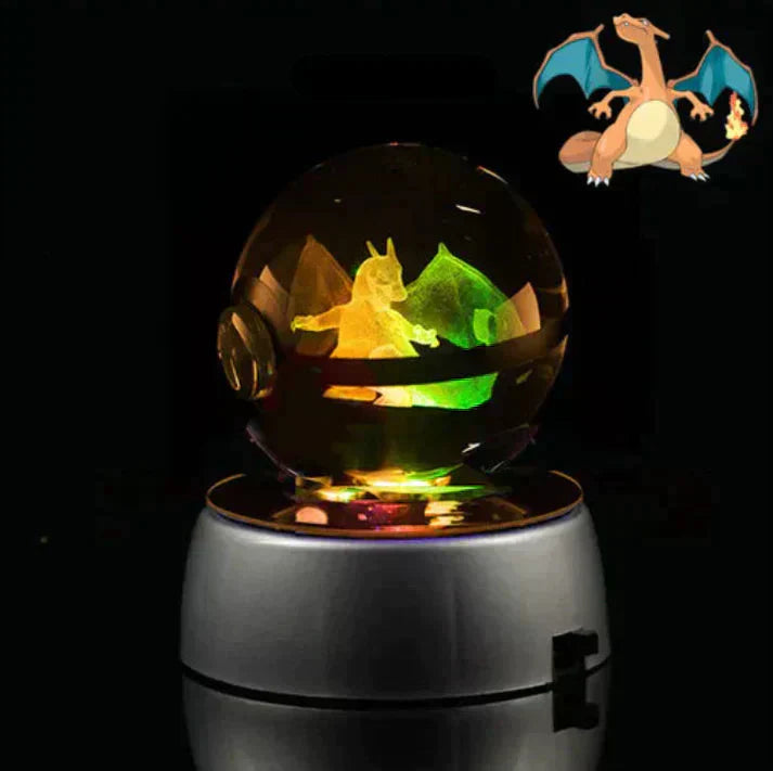 Pokie Bol Crystal Ball Nightlight for a Cozy Enchanted Space