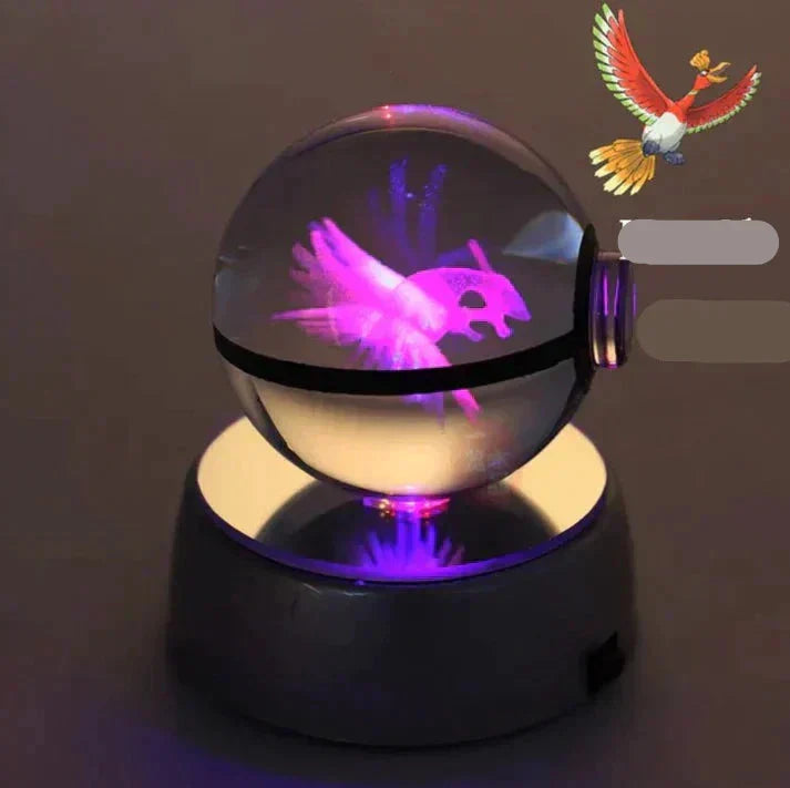 Pokie Bol Crystal Ball Nightlight for a Cozy Enchanted Space