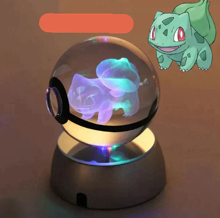 Pokie Bol Crystal Ball Nightlight for a Cozy Enchanted Space