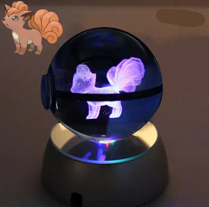 Pokie Bol Crystal Ball Nightlight for a Cozy Enchanted Space