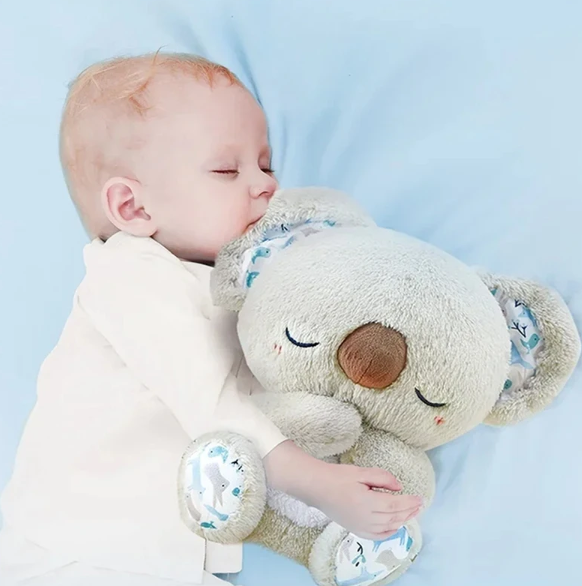 Koala Plush With Gentle Breathing And Night Light For All Ages