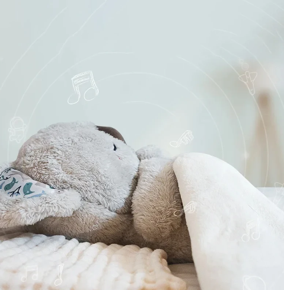 Koala Plush With Gentle Breathing And Night Light For All Ages