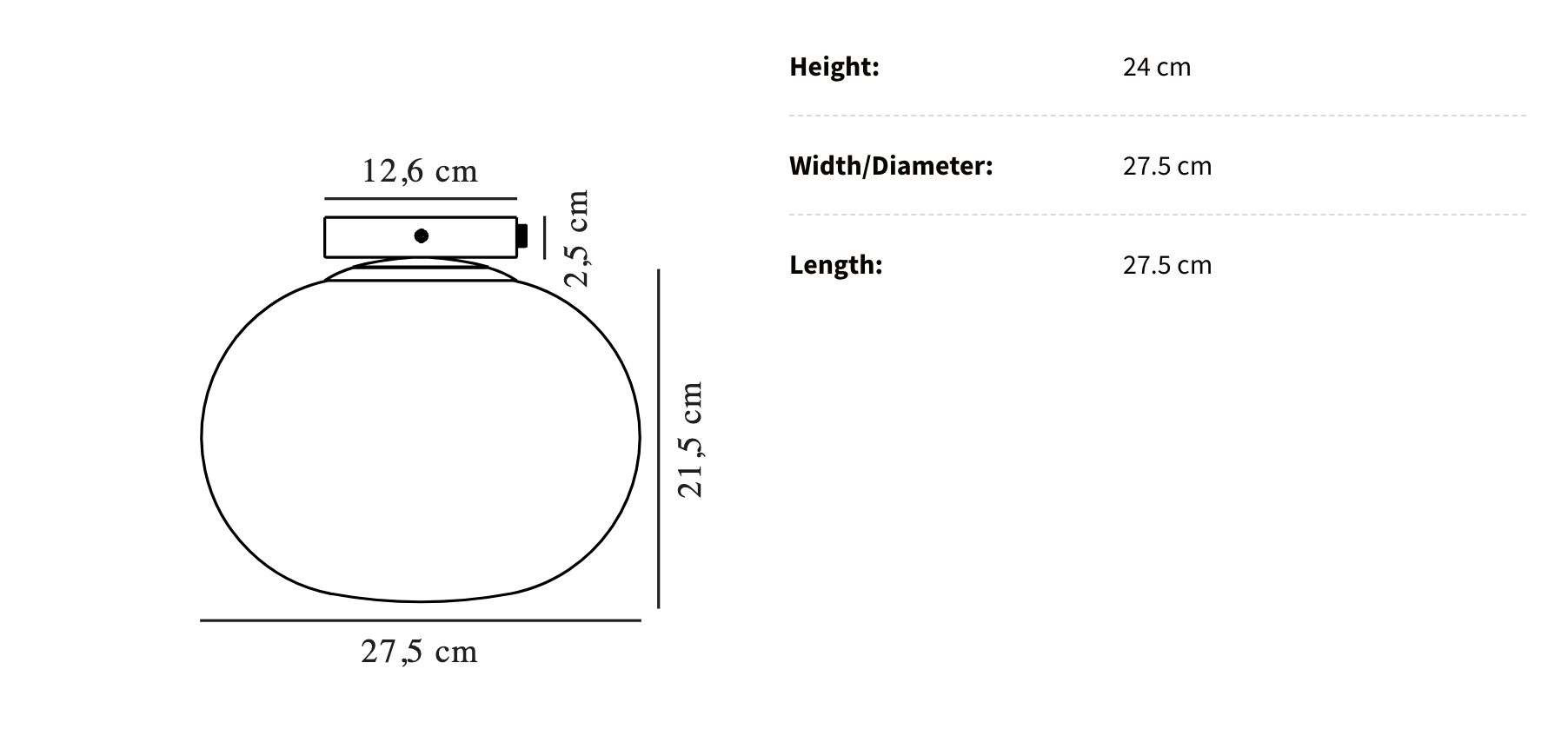 NovaGlobe Modern Ceiling Light For Home Decor And Ambience