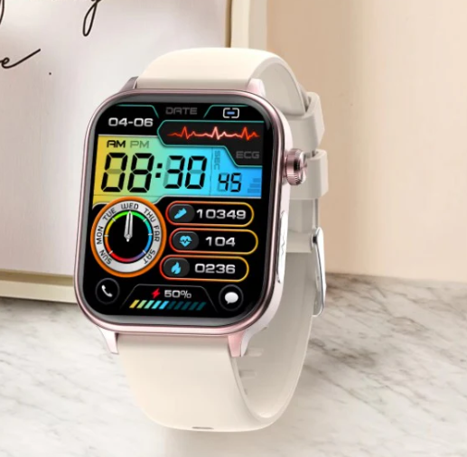 Reloj Inteligente Vera con Rastreador de Salud AI y Monitor de Fitness Pro