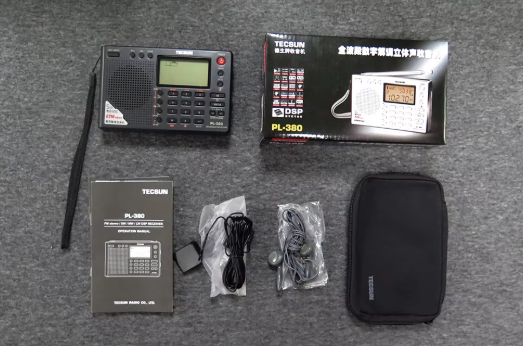 راديو محمول AuroraTec PL-380 DSP مع نطاق كامل FM و LW و SW و MW وصوت ستيريو