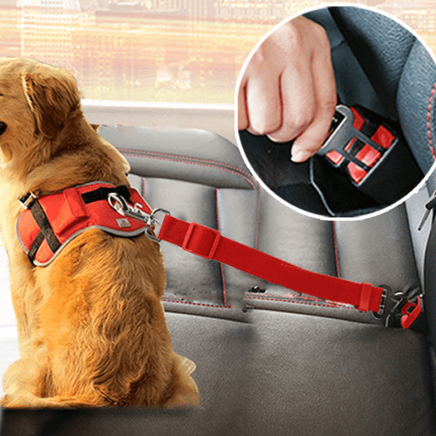 PawGuard Adjustable Dog Car Seat Belt For Pets On Journeys