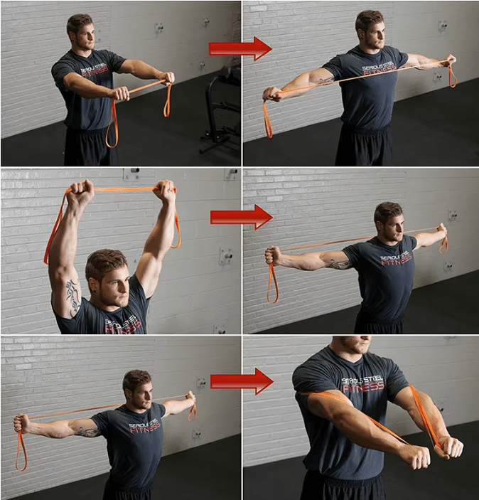 FlexPro Resistance Band Set For Pull Ups And Strength Training