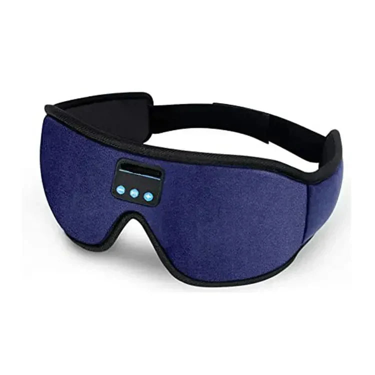 SomnoEase Maschera per Dormire Bluetooth con Musica e Design 3D Confortevole