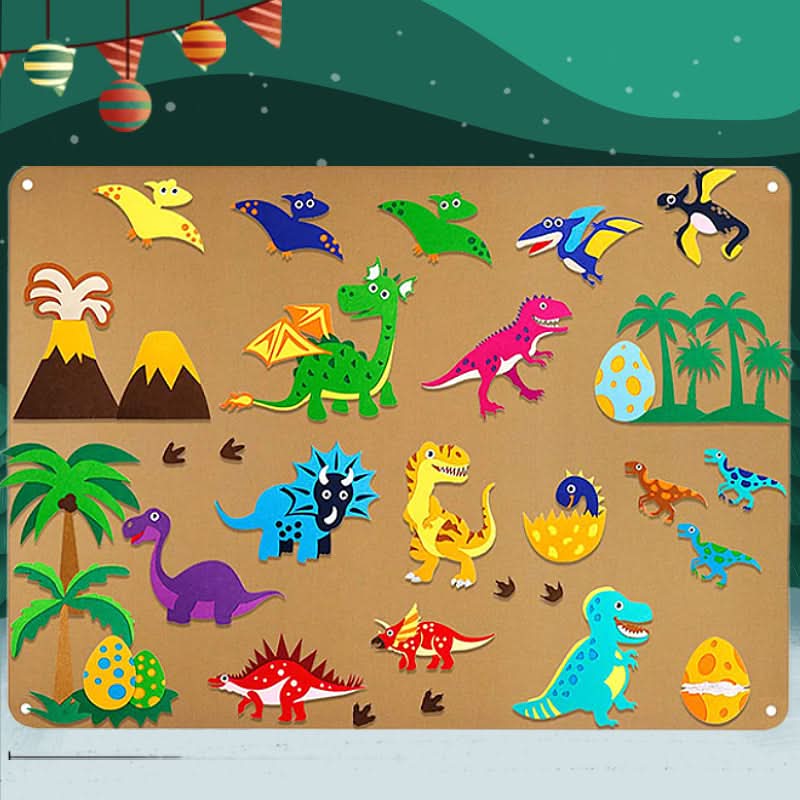 FeltCraft Playboard: Creative Tactile Game for Children to Spark Imagination