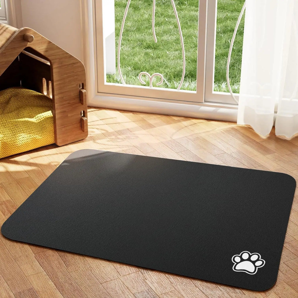 SafePaws Non-Slip Mat For Pet Meals And Easy Cleanup Daily