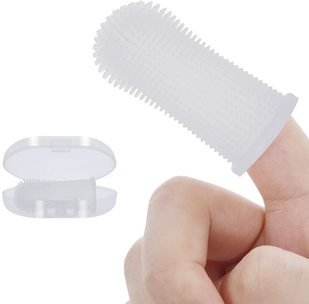 PawGuard 360 Silicone Finger Toothbrush For Safe Dog Dental Care