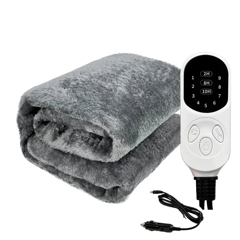 HeatOnTheGo 12V Blanket Heated For SUVs And Trucks Washable