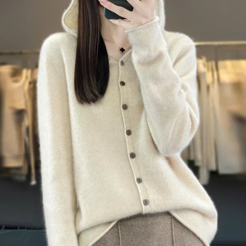 Pauline Wool Cardigan For Winter Wardrobe Essentials And Everyday Use