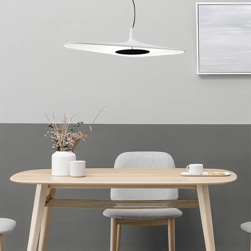 SolaraLume Moonrise Pendant Lamp With Sun Crown Detail