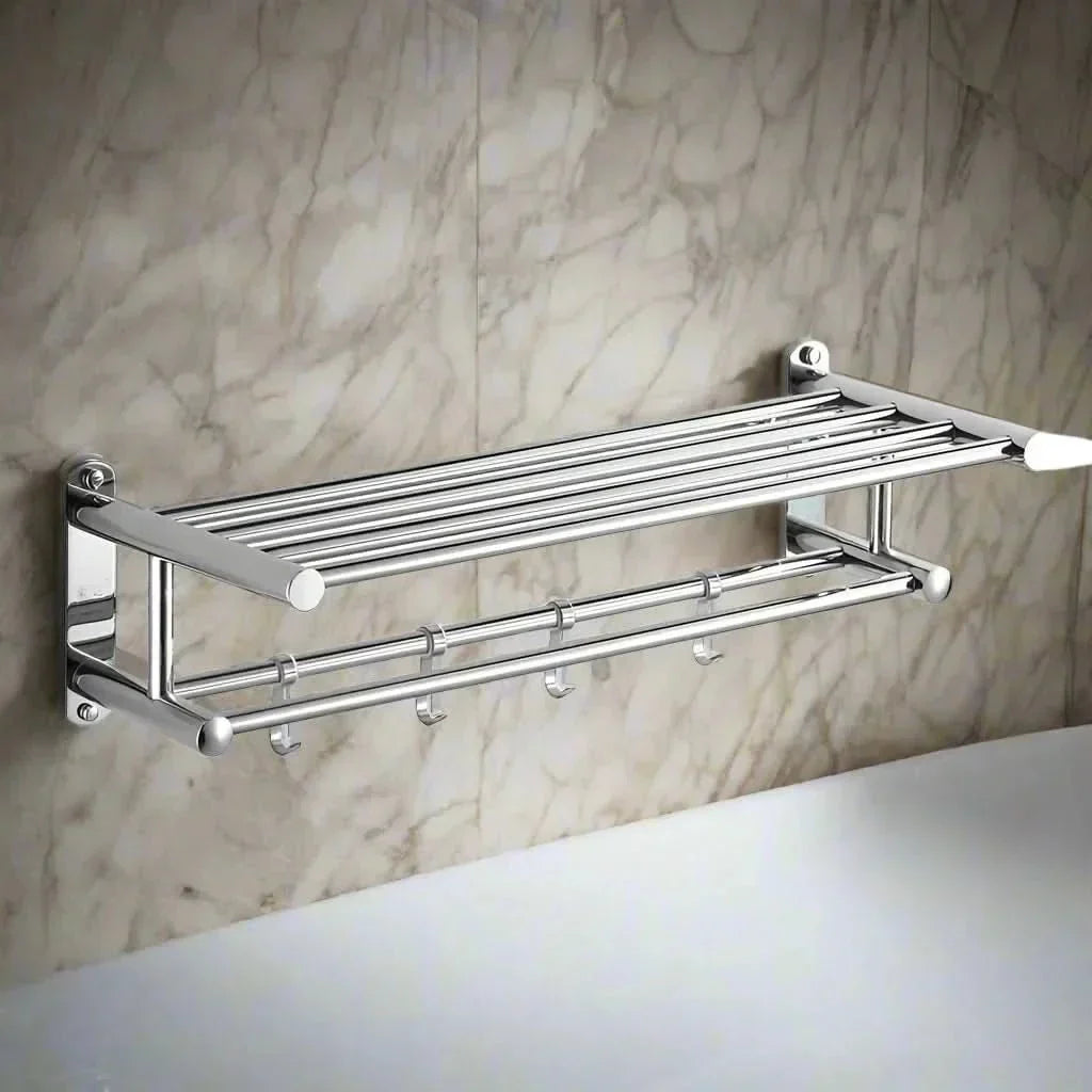 NexaRail Porte-Serviettes en Acier Inoxydable Gain de Place et Stylé pour Toute Salle de Bain
